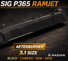 3.1 RADIAN RAMJET AFTERBURNER & SIG SAUER P365X COMPLETE SLIDE PACKAGE - BLACK picture