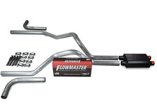 96-99 GM 1500 Dual Inlet Exhaust Kit Includes Flowmaster 40 series Side Exit picture