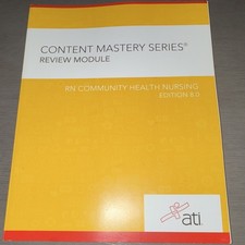Assessment Technologies Institute RN Community Health Nursing Study Guide 8.0 picture