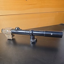 VINTAGE CARL ZEISS JENA 2.25X RIFLE SCOPE with savage 99 mounts 43352 picture
