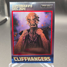 Upper Deck Platinum DC Superman Cliffhangers Insert CS2 Non-Sport Trading Card picture
