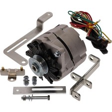 New 12V 63A Alternator Conversion Kit For Late Model Ford 8N 1947-52 Side Mount picture
