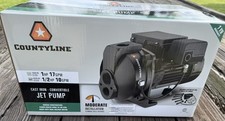 NIB CountyLine Convertible Jet Pump 1/2 HP 10 GPM Cast Iron Housing CL520 picture