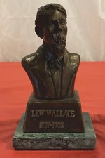 Curtis Fort Bronze Sculpture Lew Wallace 1827-1905 Signed Fort (12/50) picture