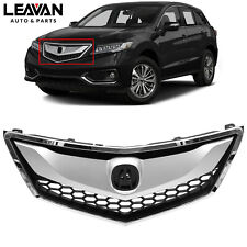 Fits 2016 2017 2018 Acura RDX Honeycomb Chrome Trim Molding Front Grille Grill picture