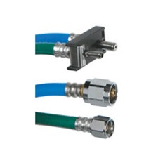 Belmed 8800-1510-0000 O2 / N20 Duplex Hose Porter Male Quick Connect 10 Feet picture