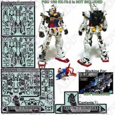 for PG 1/60 RX-78-2 2.0 Unleashed PGU Detail up Add-on Parts Photo-Etched Sheet picture