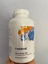 New, Thorne Men’s Multi 50+ with Lycopene and Zinc for Prostate. ** New UPGRADE picture