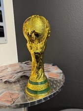 Replica of the World Cup Trophy, 8 lb, 14.2 in (resin and gold-plated) picture