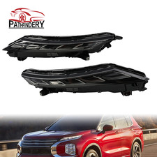2Pcs L+R LED Headlights DRL Turn Signal For Mitsubishi Outlander 2022-2024 picture