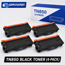 4PK TN850 TN820 High Yield Toner For Brother MFC-L5850DW HL-L6400DW HL-L6400DWT picture