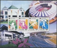 Nauru 1998 SG487 Commonwealth Games MS MNH picture