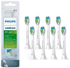 8x Packs White W2 for Philips Sonicare Diamond Clean Toothbrush Heads picture