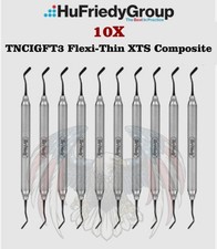 10x Hu-Friedy TNCIGFT3 Flexi-Thin XTS Composite Intsrument Goldstein Dental picture