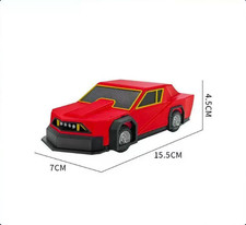 Tornado Attack Red Giant Beast Chasing Tornado Intercept Vehicle Model Movable picture
