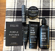 Shield Labs Men's Acne Set Face/Body Wash, Pimple Patches, Moisturizer picture