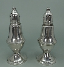 Vintage Raimond Weighted Sterling Silver Salt & Pepper Shakers  picture