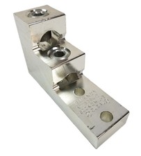Burndy K11A36U2 2Hole 600KCMIL 2Conductor Mechanical Terminal Lug Tin Plated NEW picture