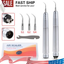 1-10pcs Dental Ultrasonic Air Perio Scaler Handpiece 2&4-Holes w/3 Tips G1 G2 G4 picture