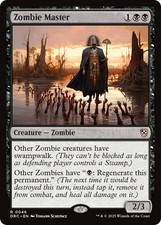 MTG Zombie Master [Aetherdrift Commander] Near Mint Magic picture