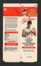 Vintage Cal's Choice Unused Milk Carton – Cal Ripken Jr.  #L115 picture