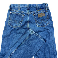 Wrangler Jeans Men 30x32 Cowboy Cut Original Fit George Straight Med Wash 13MGS picture