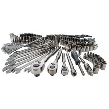 CRAFTSMAN Gunmetal Chrome Mechanics Tool Set (150 pc) - CMMT12035 picture