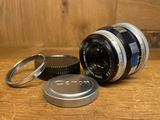 *Rare ZEBRA : Almost Mint* Canon 50mm F/2.8 LTM L39 Standard Lens From Japan picture