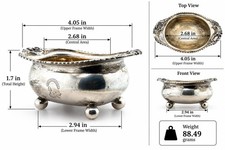Antique Sterling Silver Centerpiece Bowl picture