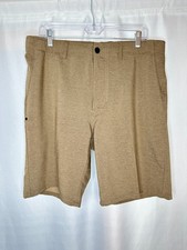 Maven Co-op Marled Stretch Performance Shorts, Size 34 Athleisure Outdoor Golf picture