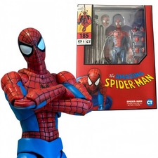 CT Toys MAFEX No.185 SPIDER-MAN CLASSIC COSTUME Ver. 1/12 Action Figure US STOCK picture