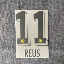 Reus 11 Dortmund Home Player Size Nameset ID Print Football Jersey picture