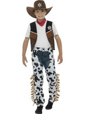 Smiffy's Texan Cowboy Child Costume Boy's Size Small 4-6 picture