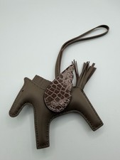 Hermes Pegasus Bag Charm PM Brown Luxury Bag Accessory Gift picture