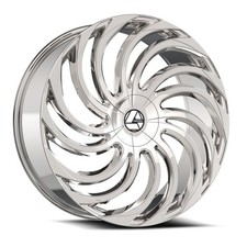 Azara AZA-534 5x100/5x114.3 18x8 +35 Nano Chrome Wheel Rim Fits Impreza Outback picture