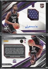 2021-22 Chronicles Limited Red RC Jersey Auto #LRJ-NEQ Neemias Queta Kings picture