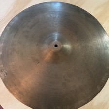 Vintage Avedis Zildjian Genuine Turkish Cymbals 20” Ride Made In The USA 1600g picture