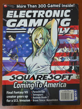 EGM #108, July 1998, Squaresoft, Parasite Eve, Xenogears, Final Fantasy VII picture