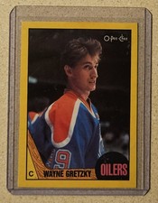 Wayne Gretzky 1987-88 O-Pee-Chee SP Box Topper Card #A - Very Clean - Oilers 🔥 picture