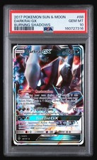 Darkrai GX 2017 Pokemon Sun & Moon Burning Shadows 88/147 PSA 10 picture