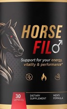 HorseFil Mens Health Support Dietary Supplement 30 Capsules Horse Fil Vitality picture