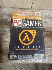 RARE FACTORY SEALED PC Gamer Magazine Vol 11 #13 Holiday 2004 picture