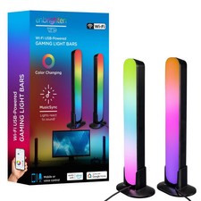 Enbrighten Vibe Wi-Fi Spectrum RGBIC Gaming Light Bar with Music Sync and picture