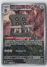 Bastiodon Illustration Rare ME05: Pitch Black 093/084 NM picture