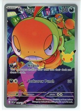 Scraggy 140/128 30th Anniversary Full Art Holo EN Pokemon TCG picture