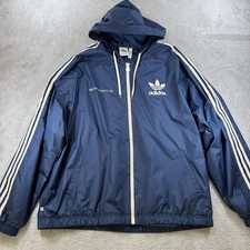 Adidas Originals Mellow Ride Club Men's Windbreaker Size 2XL HL9281 Navy blue picture