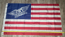 AEROSMITH  American  Flag Banner   3x5 FT   US SELLER picture