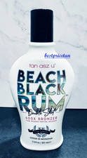 Tan Asz U BEACH BLACK RUM Double Shot 400X Brown Sugar Tanning Bed Lotion 7.5oz picture