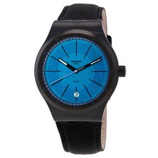 Swatch Blackcloak Mechanism Automatic Unisex Watch YIB408 picture
