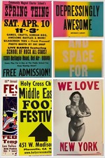 Large dealer lot approx. 100 vintage Colby Poster Co. posters, 90’s , 2000’s picture
